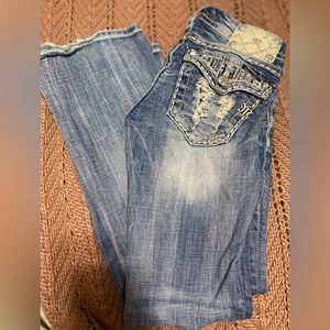 Womens Used Miss Me Jeans Size 27
